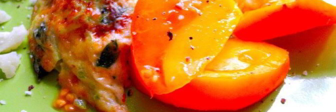 Фриттата с кабачком и сыром