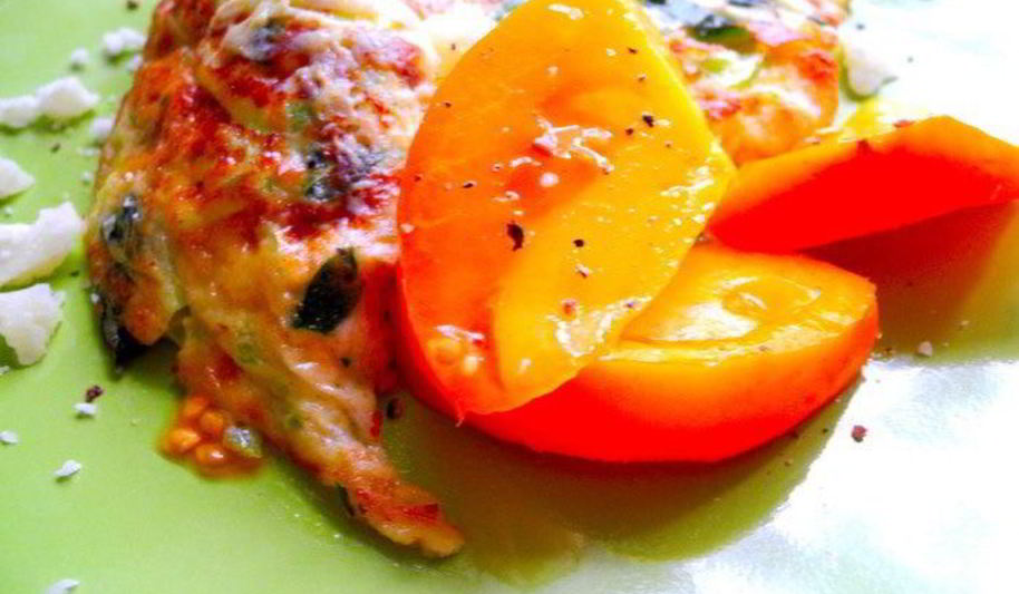 Рецепт фриттата с кабачком и сыром