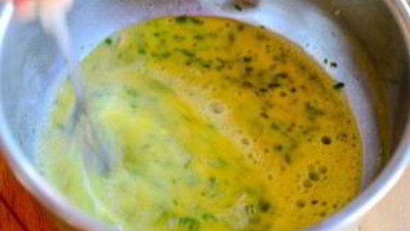 ШАГ 2. фриттата с картофелем и ветчиной