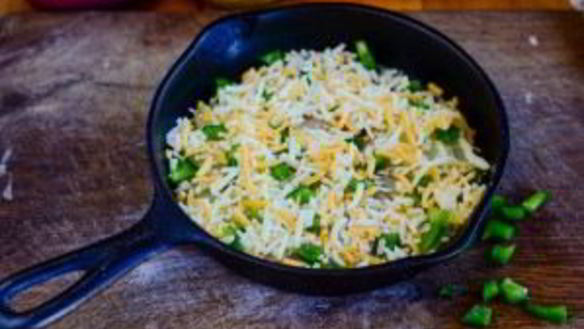 ШАГ 3. фриттата с картофелем и ветчиной