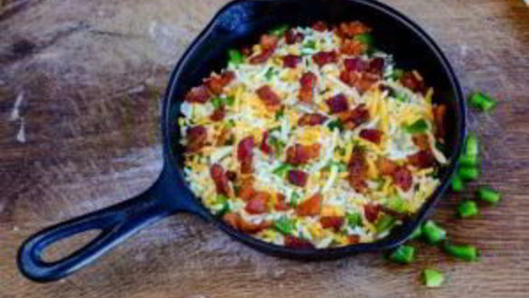 ШАГ 4. фриттата с картофелем и ветчиной