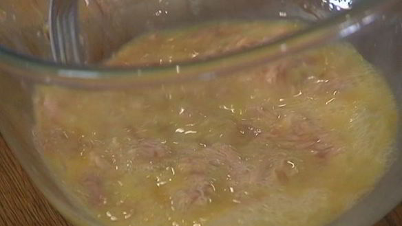 ШАГ 8. фриттата с тунцом, кабачком и сладким перцем