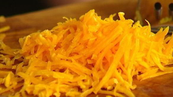 ШАГ 2. фриттата с тыквой, зеленым горошком и сладким перцем