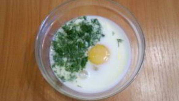 ШАГ 4. капустный омлет