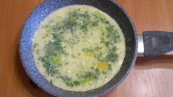 ШАГ 6. капустный омлет