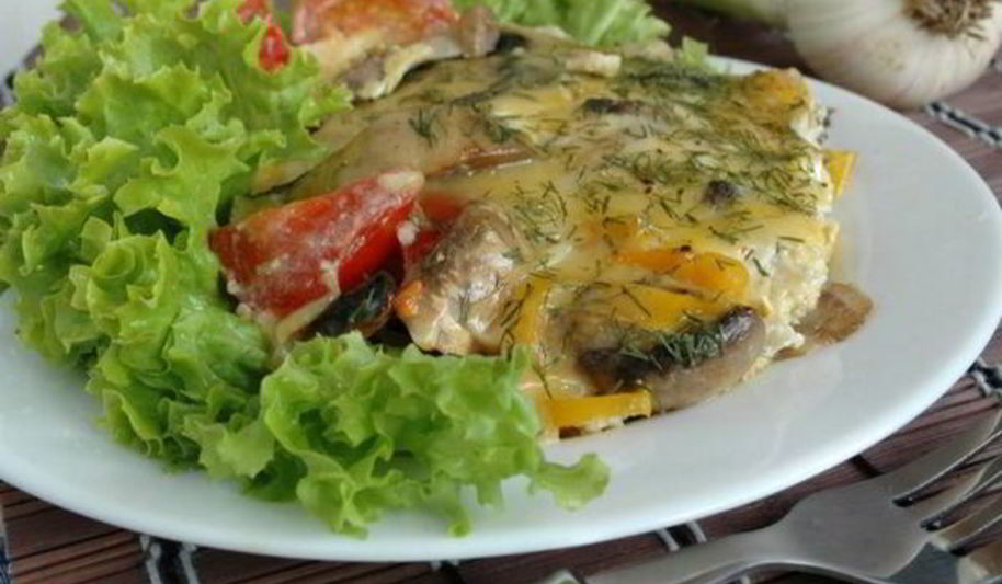 Рецепт картофельная фриттата с овощами