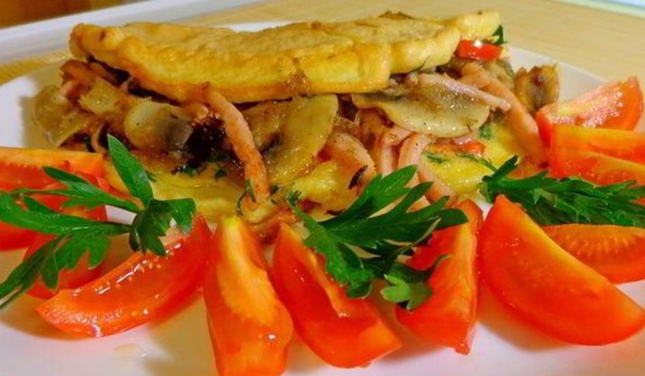 Рецепт омлет бельгийский