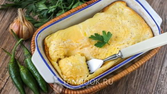 ШАГ 9. омлет без молока в духовке