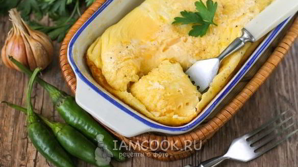 ШАГ 10. омлет без молока в духовке