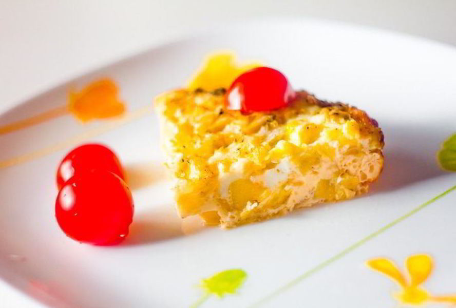 Омлет Доброе утро с картофелем, перцем и цукини