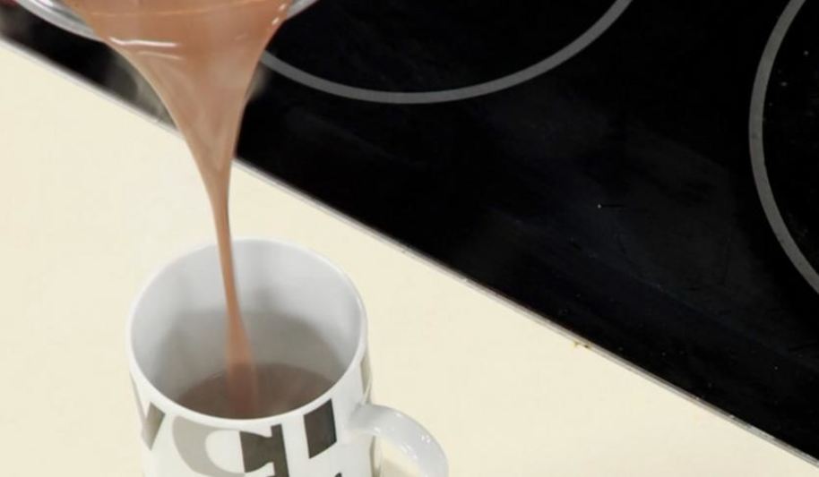 Рецепт омлет и горячий шоколад