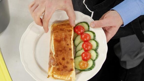 ШАГ 6. омлет и горячий шоколад