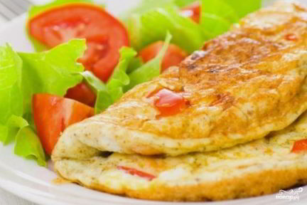 Омлет из перепелиных яиц