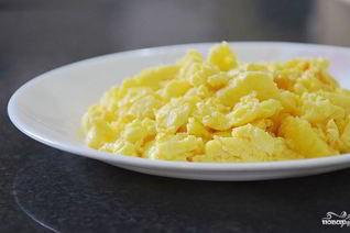 Омлет кусочками