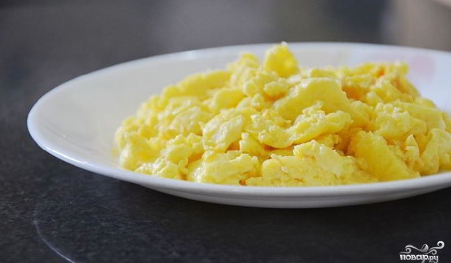 Рецепт омлет кусочками