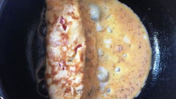 ШАГ 5. омлет по-каталонски