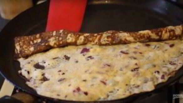 ШАГ 8. омлет по-японски