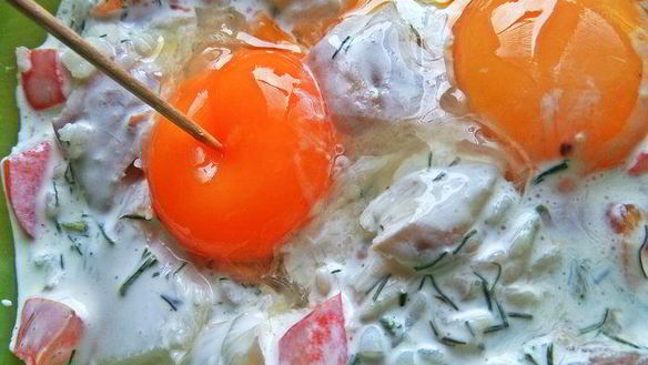 ШАГ 15. омлет рыбный дачный