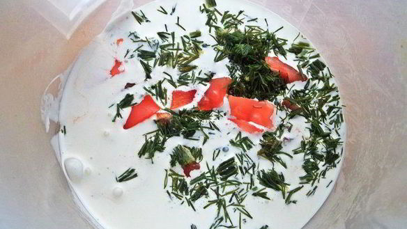 ШАГ 9. омлет рыбный дачный