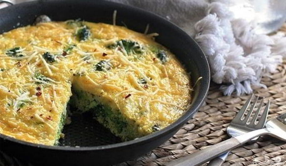 Рецепт омлет с брокколи