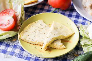 Омлет с брынзой