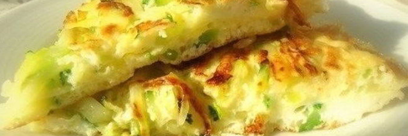 Омлет с кабачками для детей