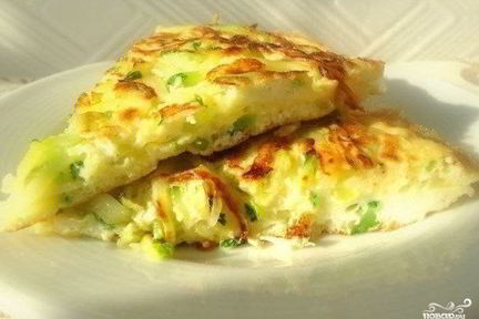 Омлет с кабачками для детей