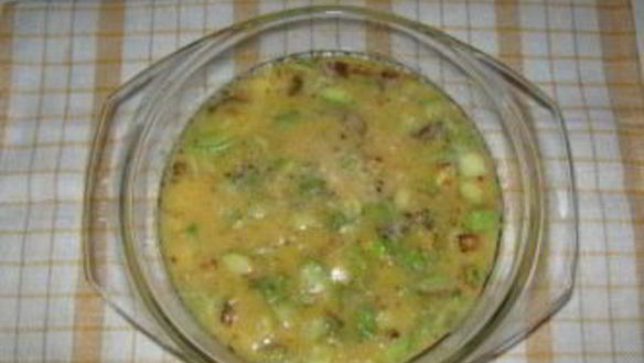 ШАГ 4. омлет с кабачками в духовке