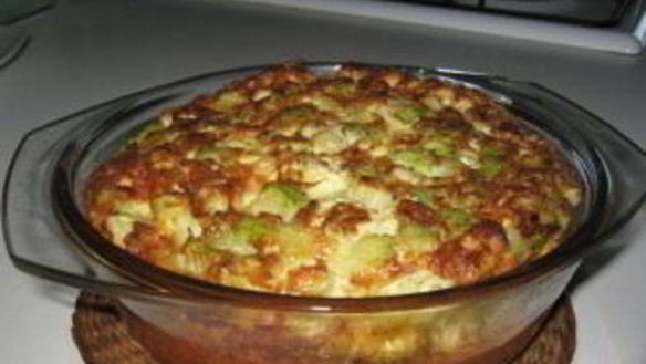 ШАГ 5. омлет с кабачками в духовке