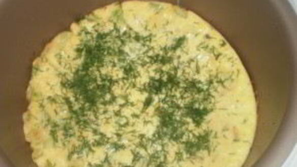 ШАГ 4. омлет с кабачками в мультиварке