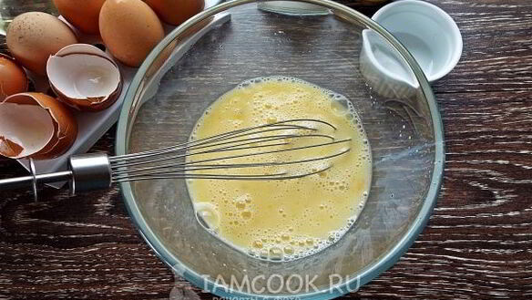 ШАГ 6. омлет с кабачком в духовке