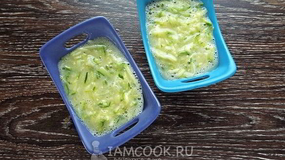 ШАГ 8. омлет с кабачком в духовке