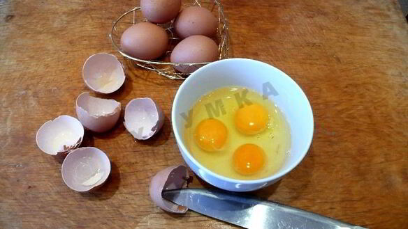 ШАГ 9. омлет с картофелем