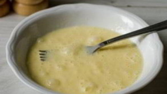 ШАГ 6. омлет с лисичками