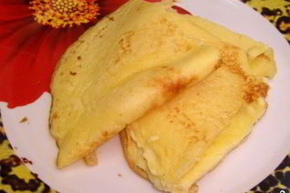 Омлет с манкой и молоком