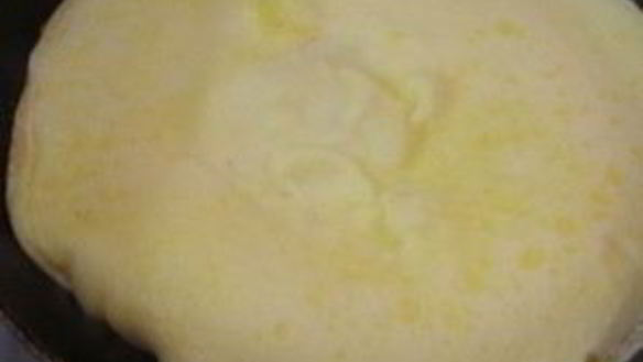 ШАГ 5. омлет с манкой и молоком