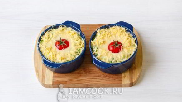 ШАГ 10. омлет с помидорами и сыром в духовке