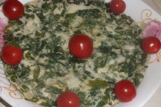 Омлет с сельдереем