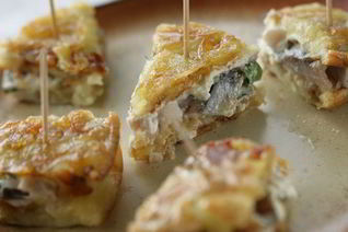 Омлет с сельдью