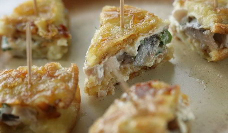 Рецепт омлет с сельдью