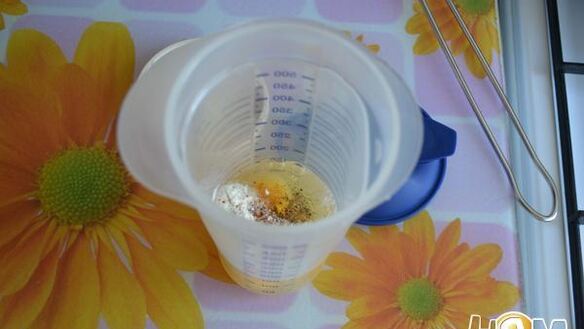 ШАГ 3. омлет с сыром и грибами