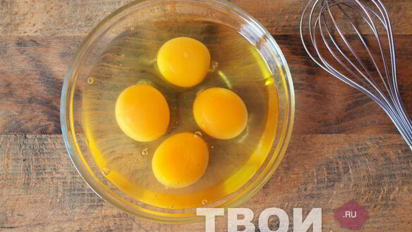 ШАГ 2. омлет с цветной капустой