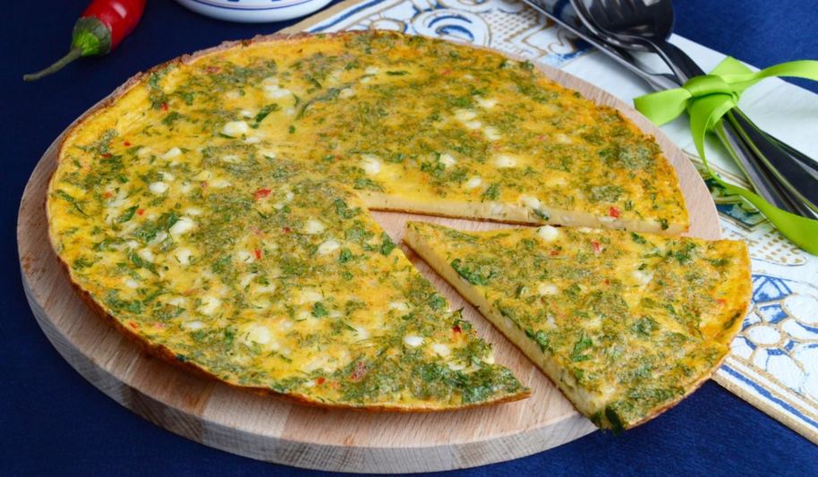 Рецепт омлет с творогом