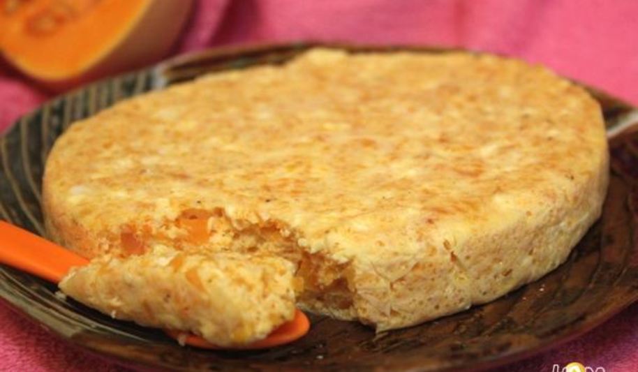 Рецепт омлет с тыквой и творогом на пару