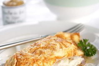 Омлет с ветчиной