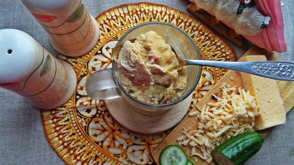 ШАГ 9. омлет с зеленью за 2 минуты