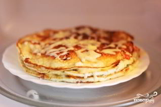 Омлет слоеный