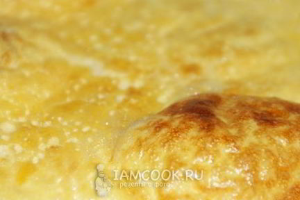 Омлет в духовке с молоком