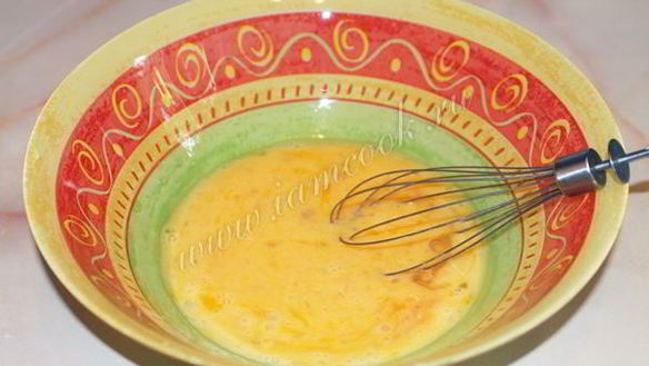 ШАГ 3. омлет в духовке с молоком