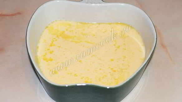 ШАГ 6. омлет в духовке с молоком